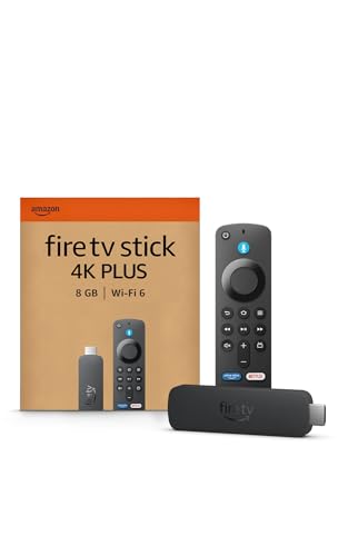 Amazon Fire TV Stick 4K Plus, compatible con Wi-Fi 6, Dolby Vision, Dolby Atmos y HDR10+