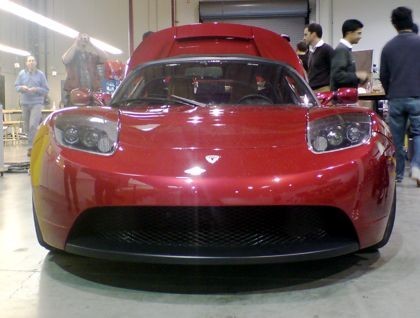 De visita en las instalaciones de Tesla