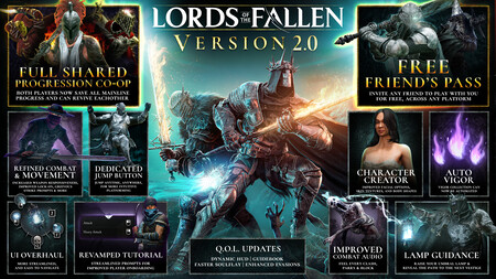Lords of the Fallen cambia para siempre y alcanza su redención. Se lanza la versión 2.0 con novedades y hasta tu amigo lo podrá jugar gratis contigo