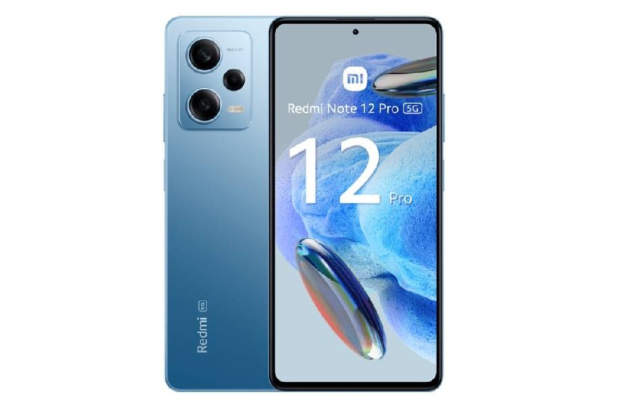 Smartphone Xiaomi Redmi Note 12 Pro 5G 8+256 GB azul/blanco/negro