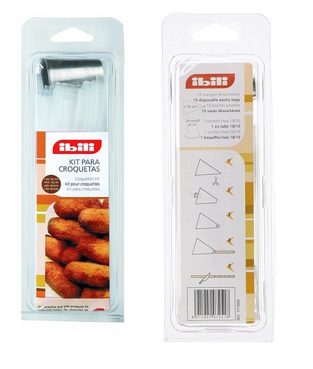 Kit para hacer croquetas Ibili ahora en Amazon por 5,10 euros ¡Ideal para unas croquetas caseras bonitas!