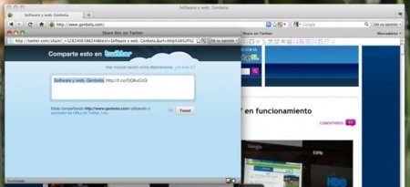 Twitter lanza su bookmarklet, compartir cualquier enlace es un poco más fácil