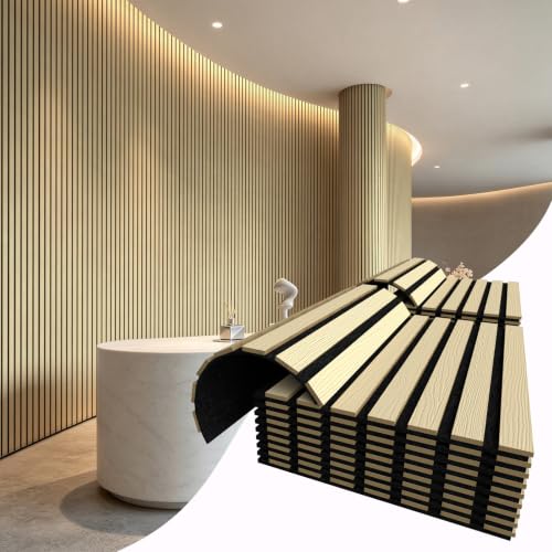 Vieshful 20 Piezas Paneles de Madera Flexibles