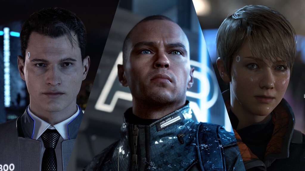Tres androides en los que su destino está en tus manos en el mejor juego de David Cage disponible en PlayStation Plus Tres androides en los que su destino está en tus manos en el mejor juego de David Cage disponible en PlayStation Plus