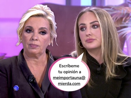 Rocío Flores, muy cabreada, amenaza a Carmen Borrego en 'El Programa de Ana Rosa' acordándose de su madre