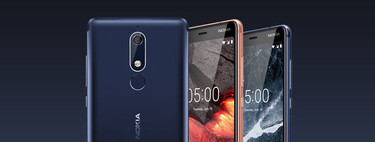 Nokia 5.1, Nokia 3.1 y Nokia 2.1: tres nuevos gama media con pantalla 18:9, NFC y Android puro