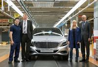 Inicia la producción del nuevo Mercedes-Benz Clase S