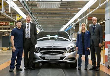 Inicia la producción del nuevo Mercedes-Benz Clase S