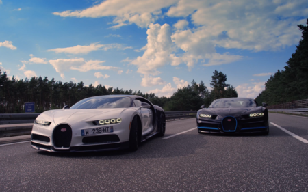 ¿Cómo se grabó el 0 - 400 - 0 del Bugatti Chiron? Facil, con otro Chiron