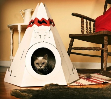 Una tienda tipi para tus animales domésticos