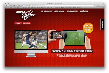 Gol Televisión podrá verse a través de internet por sus abonados