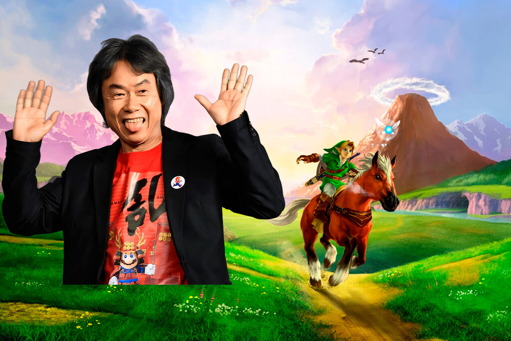 Shigeru Miyamoto en una conferencia