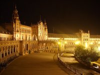Sevilla: la ría de Plaza España volverá a llenarse de agua