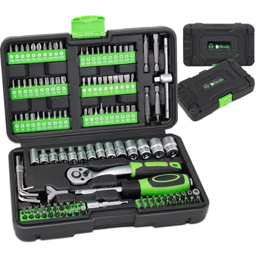 Maletín de herramientas completo profesional de 130pcs