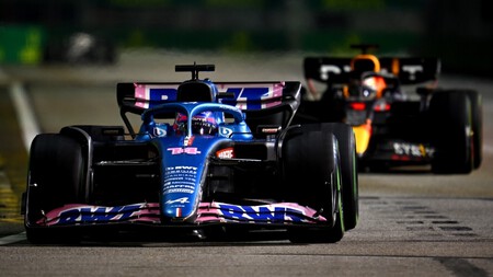 Alonso Verstappen Singapur F1 2022