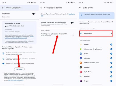Android Auto と連携するように Google One VPN を設定する