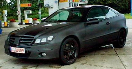 Nueva foto espía del Mercedes Clase C Sportcoupé