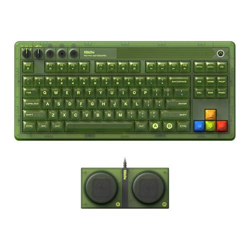 8Bitdo Retro 87 Mechanical Keyboard - Xbox Edition (Officially Licensed) - QWERTY English