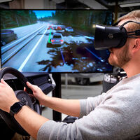 Así es el avanzado simulador de conducción de realidad virtual que utiliza Volvo para hacer sus coches más seguros