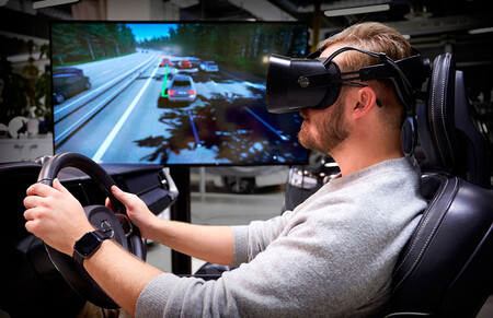Así es el avanzado simulador de conducción de realidad virtual que utiliza Volvo para hacer sus coches más seguros