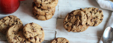 Galletas con pepitas de chocolate. Receta para hacer con niños