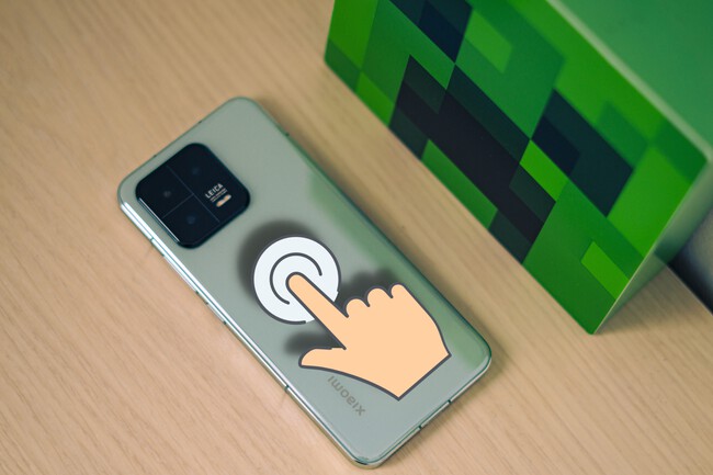 Xiaomi Boton Trasero