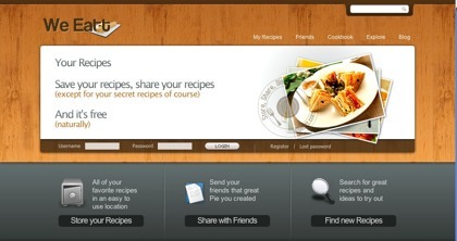 We Eat, comparte tus mejores recetas y conoce otras nuevas