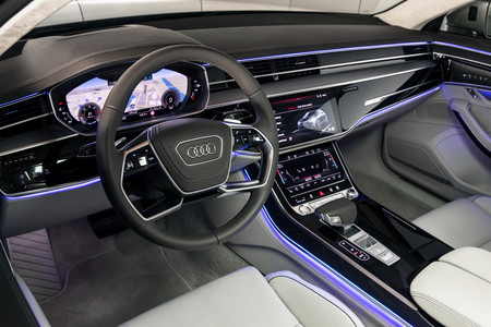 Audi A8 interior