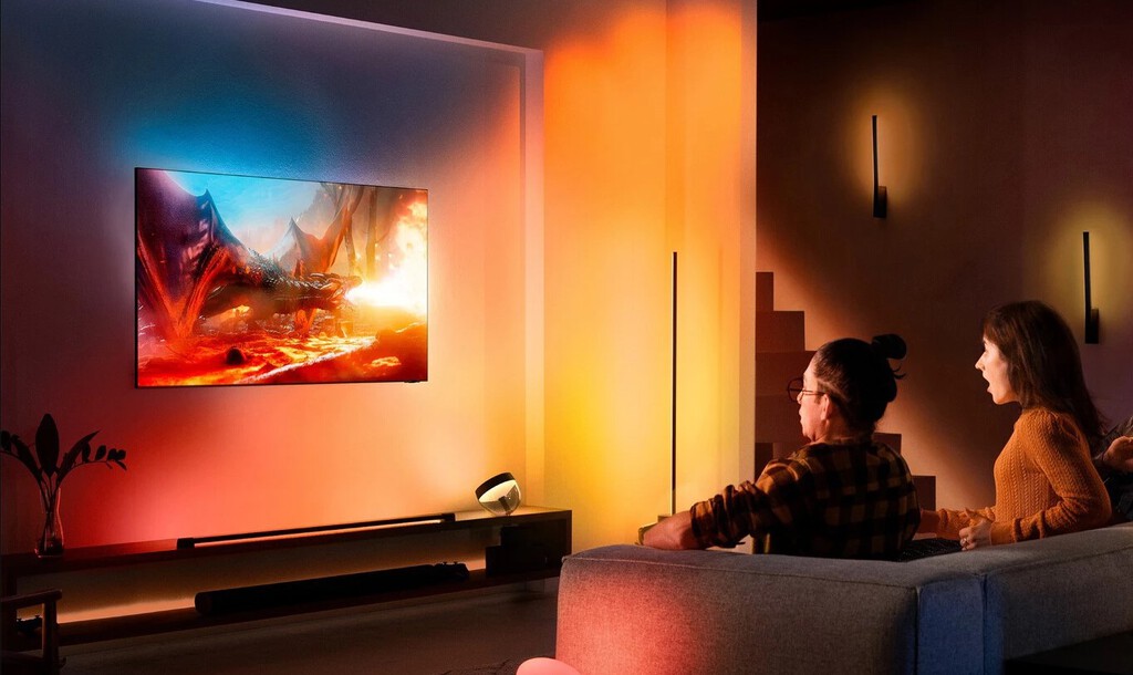 Esta tira LED que se conecta al WiFi está a (casi) precio mínimo: ideal para decorar tu smart TV y es compatible con Alexa 