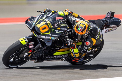 Luca Marini se estrena en la pole de MotoGP y Jorge Martín no aprovecha el pinchazo de Pecco Bagnaia