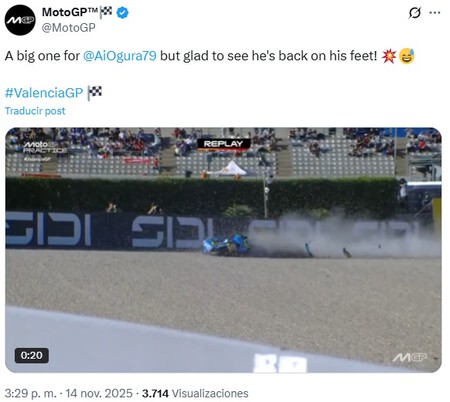 Ogura Valencia Motogp 2025