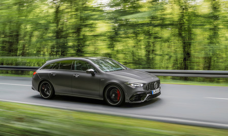 Mercedes-AMG CLA 45 4Matic+ Shooting Brake: hasta 421 CV y 270 km/h, ahora con carrocería familiar