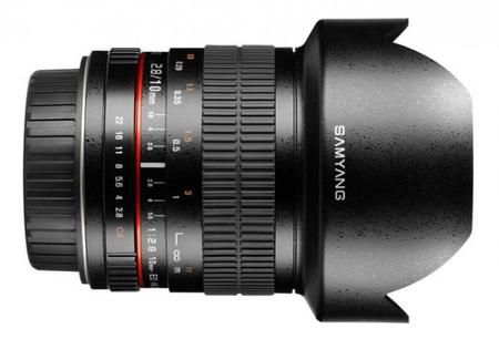 El esperado objetivo de 10 mm f/2.8 de Samyang llegará a principios de abril