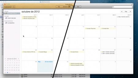 Modifica el aspecto de la aplicación Contactos y Calendarios