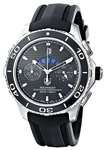 Tag Heuer THCAK211AFT8019 Aqua Racer Reloj automático Suizo para Hombre Pantalla analógica Negro