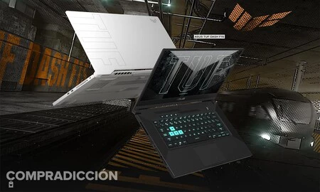 Este portátil gaming con gráfica RTX3060 sigue bajando en PcComponentes: ASUS TUF Dash F15 FX516PM-HN024 por 1.099,99 euros