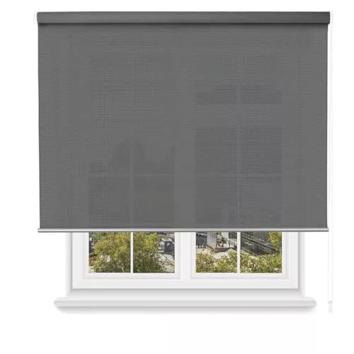 MERCURY TEXTIL- Estor Enrollable Screen Apertura 5% Proporciona Intimidad