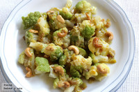 Broquil verde con puerro y anacardos. Receta para embarazadas