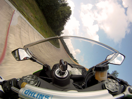 A bordo en el Contidrom