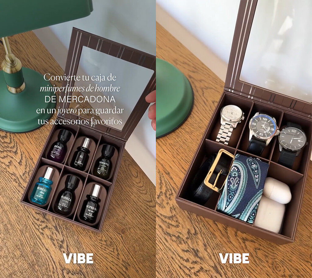 Nunca habría imaginado que Mercadona tiene un calendario con perfumes que puede ser el organizador perfecto para casa