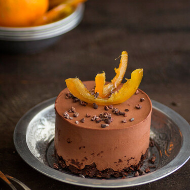 Mousse de chocolate con naranja, una deliciosa receta de fiesta