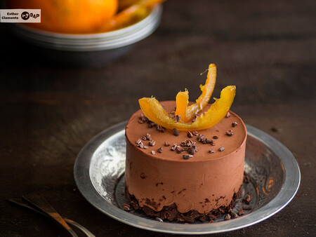Mousse de chocolate con naranja, una deliciosa receta de fiesta