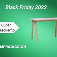 Black Friday en El Corte Inglés: consigue esta mesa de escritorio elegante y cómoda que ahora te costará la mitad
