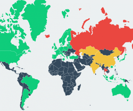 ¿Cuál es la situación legal de los Bitcoins en el mundo? 