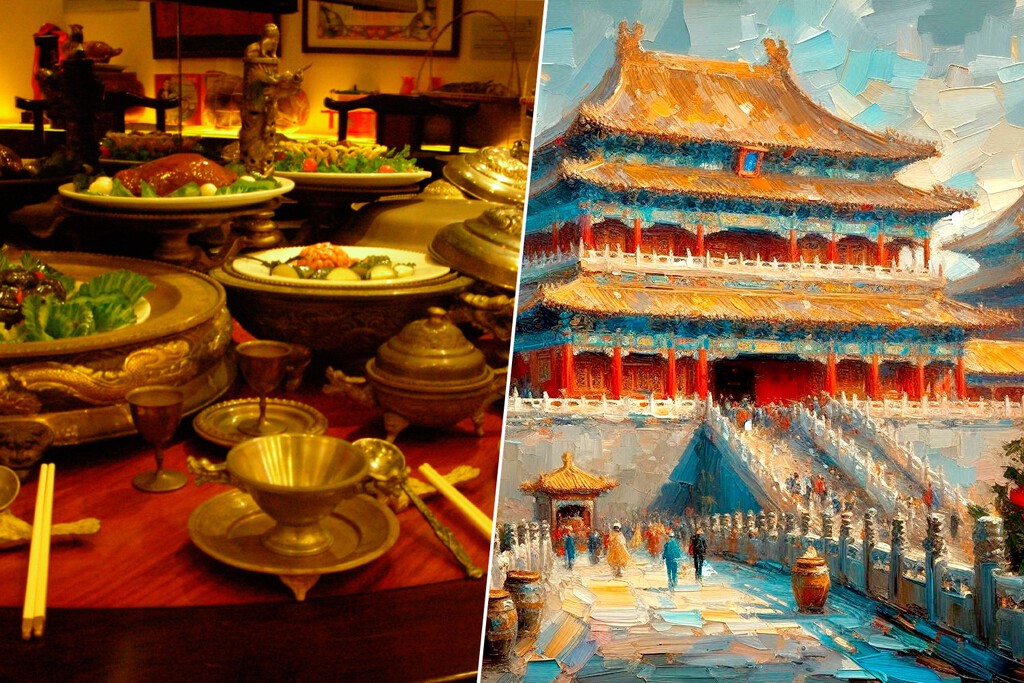 Los emperadores de China eran sibaritas culinarios. Y en la Ciudad Prohibida dieron rienda suelta a todas sus fantasías