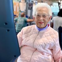 Tiene 100 años, sigue asistiendo al gimnasio y este es su secreto para una vida larga 