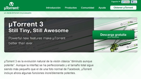 La publicidad en uTorrent será opcional