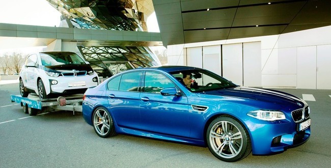 BMW M5 y BMW i3