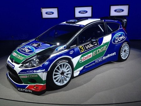 El Ford Fiesta RS WRC estrena decoración para 2012