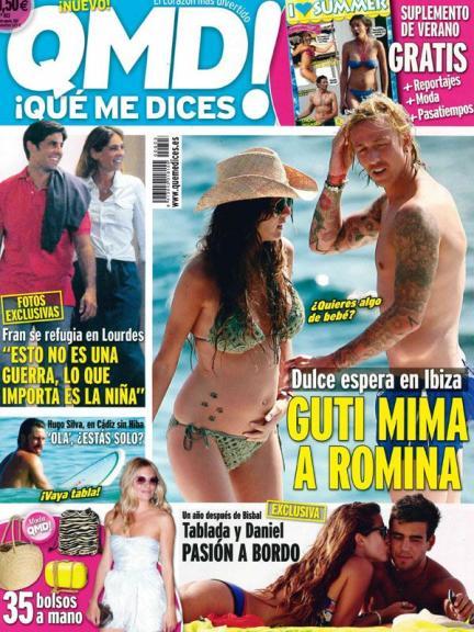 Guti y Romina al rico sol ibicenco... ¡envidia, no, lo siguiente!